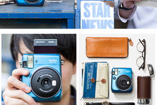 瞬间珍藏，冰晶蓝的温柔时光 富士instax mini70 立拍立得体验